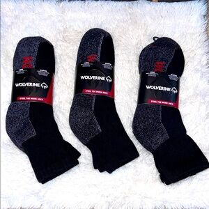 WOLVERINE STEEL TOE WORK QUARTERS